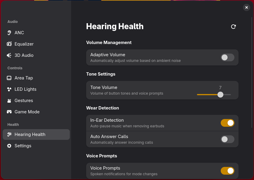Hearing health screen